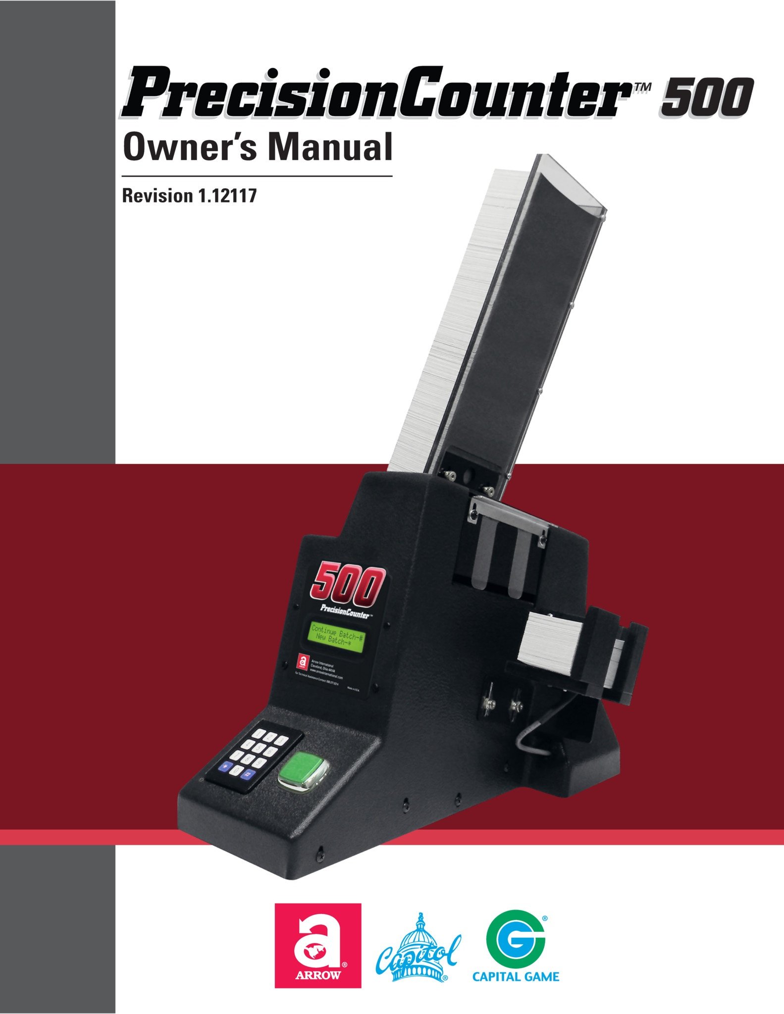 PrecisionCounter500 Manual Equipment Manuals